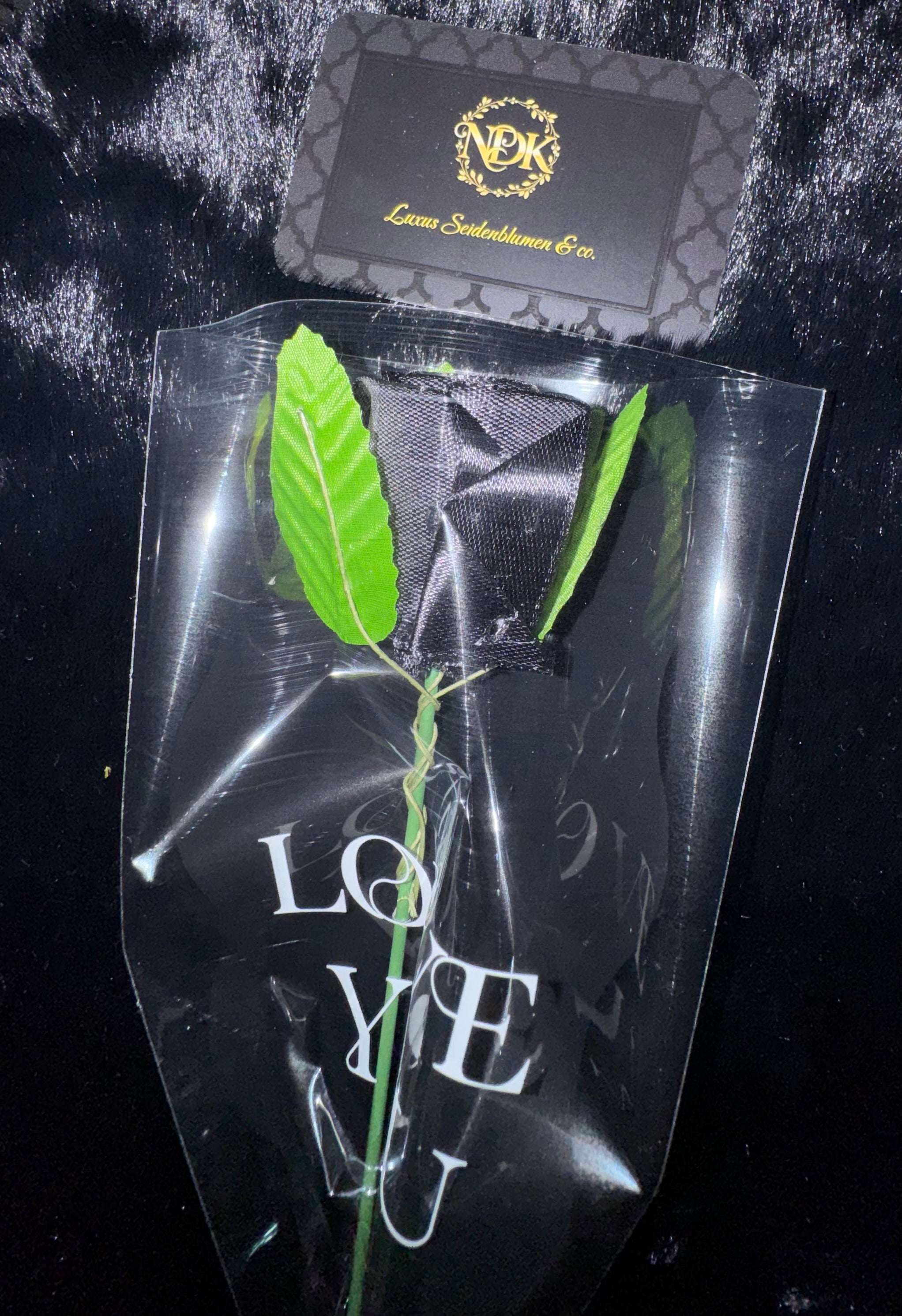 Seidenrosen Einzelverpackt