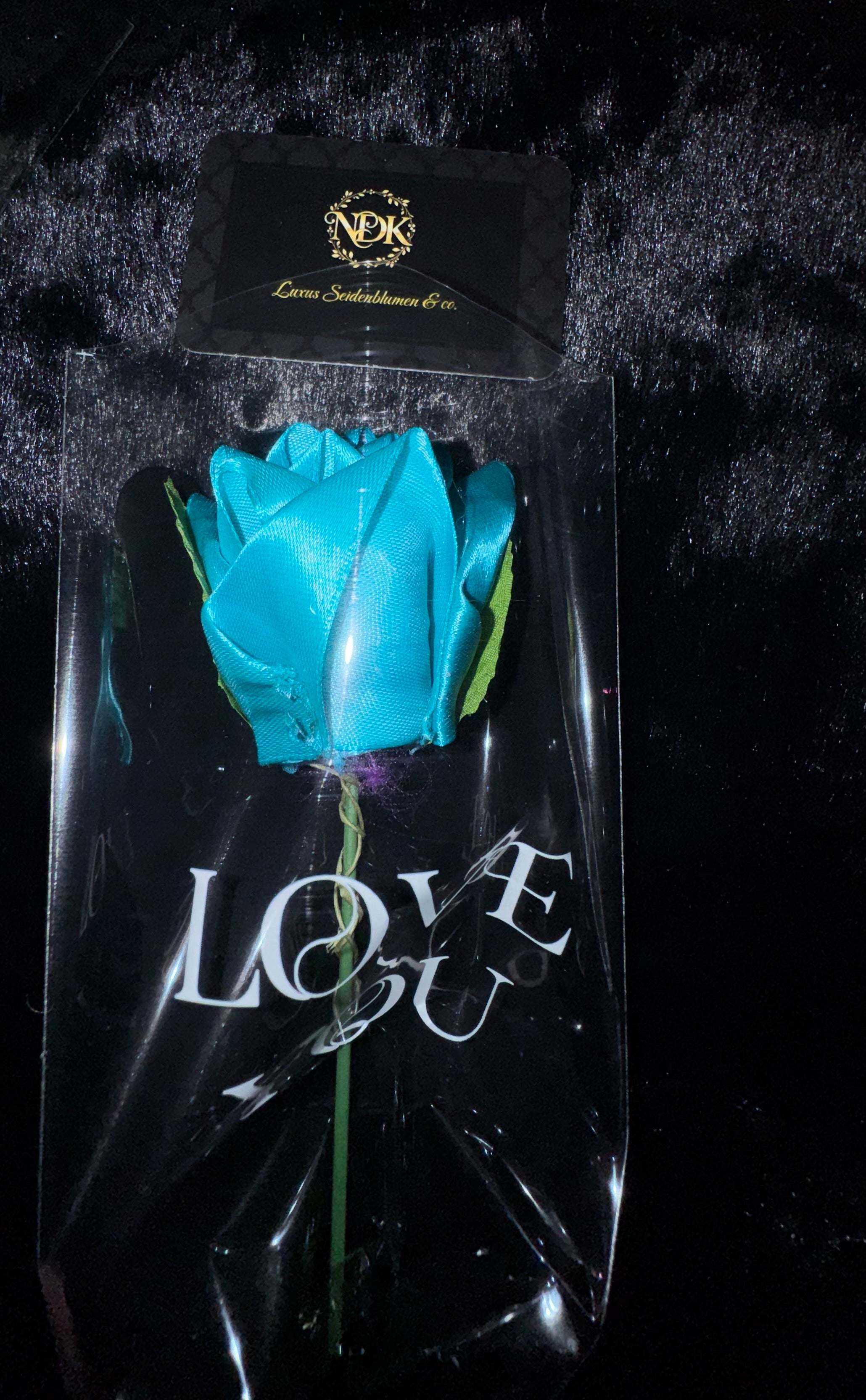 Seidenrosen Einzelverpackt